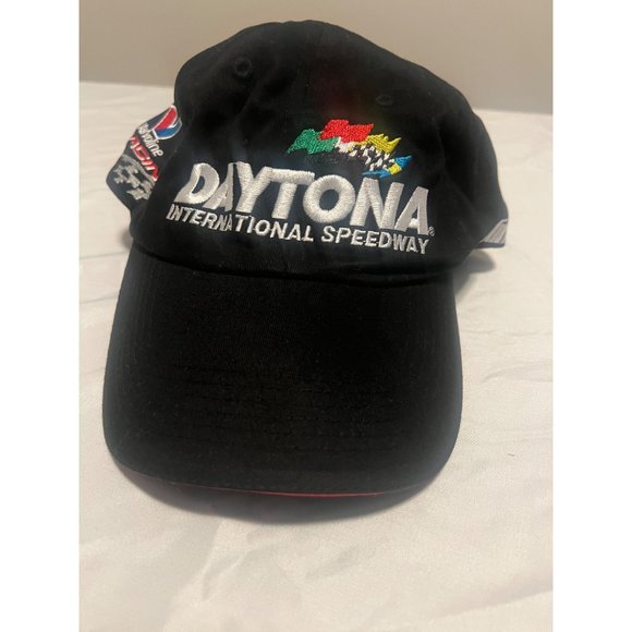 Vintage Daytona 500 Hat Cap Adult Men's Adjustable Strapback Embroidered Nascar - Picture 1 of 8